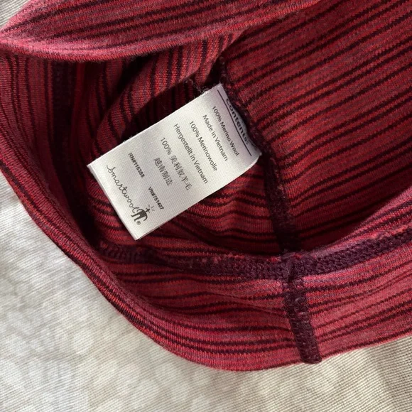 Smartwool Women's Classic Thermal Merino Base Layer 1/4 Zip size small - Picture 4 of 6